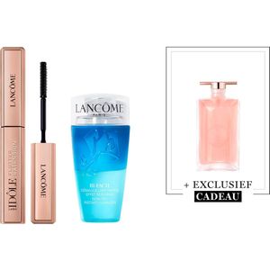 Lancôme Lash Idôle Flutter Extension Mascara Midi Zwart - 01 True Black & Lancôme Bi-Facil Oog Make-up Remover - Instant cleanser - Voor alle Huidtypes & Waterproof Make-up - 75ml + Cadeau