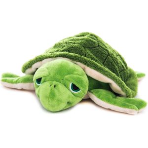 Warmteknuffel Schildpad groen Habibi warmie 27 cm - opwarmknuffel geschikt voor oven en magnetron schildpad - magnetronknuffel schildpad - knuffel schildpad