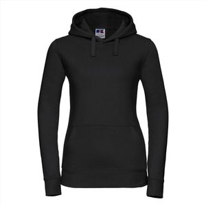 Russell - Authentic Hoodie - Zwart - Dames