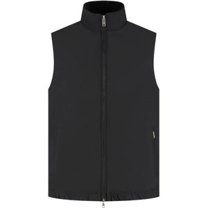 Malelions - Jas Zwart Malelions Premium Nylon Smart Gilet Bodywarmers Zwart Mp1-aw25-03