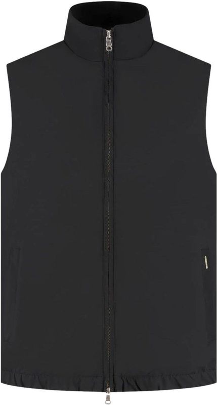 Malelions - Jas Zwart Malelions Premium Nylon Smart Gilet Bodywarmers Zwart Mp1-aw25-03
