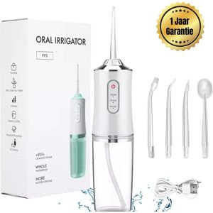 Pleasysmile Waterflosser - Water flosser - Monddouche - Flosapparaat - Draadloos - Elektrische - oral irrigator