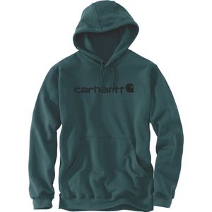 Carhartt - Signature Logo Sweatshirt - Groen - Loose Fit