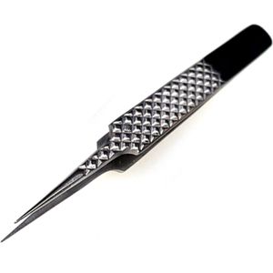 Wimperpincet - 12 cm - Recht - RVS Pincet voor Wimperextions - Nepwimpers