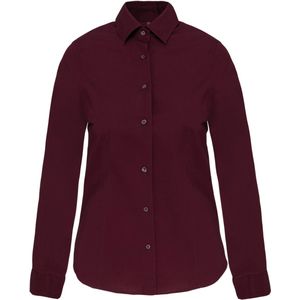 Kariban - K530 - Blouse - Wine - Lange Mouwen
