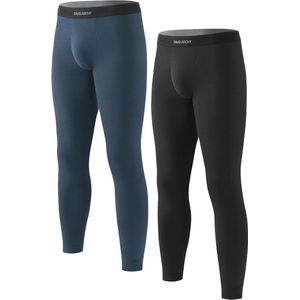 Thermisch Ondergoed Set Heren - Ademend en Warm Katoenen Thermische Onderbroek