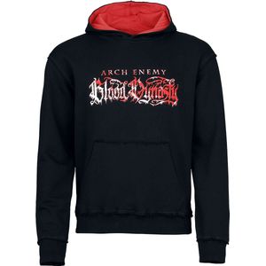 Arch Enemy Logo Heren Trui met capuchon - zwart/rood - S