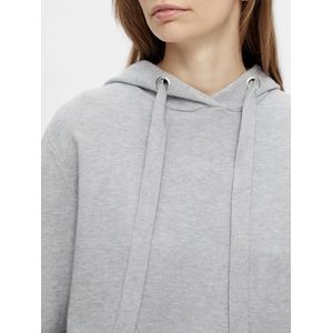 Pieces Lounge shirt / Hoodie - Grey Melange - L - Grijs