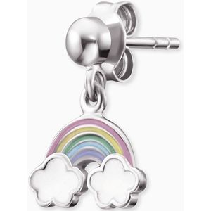 Engelsrufer Kinderoorbellen roestvrij staal regenboog met emaille