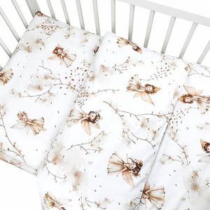 Peuter Dekbedovertrek - Beige - 120 x 150 cm