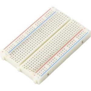 TRU COMPONENTS Breadboard Busstrip uitklapbaar Totaal aantal polen 400 (l x b) 82.5 cm x 54.6 mm 1 stuk(s)
