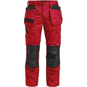 Jobman 2322 Trousers HP 65232220 - Rood/Zwart - D088