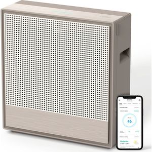 Coway Airmega 250S Luchtreiniger met HEPA Filter - Air Purifier Smart, Luchtreinigers met Koolstoffilter - WiFi Bestuurbaar - GreenHEPA™ Technology - Tegen Stof, Bacteriën, Allergieën - Muisstil 22 dB - CADR 504 m³/h - Ruimtes tot 131 m² - Wit