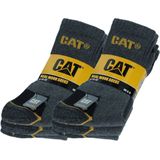 Caterpillar - Werksokken - Grijs - Set van 6 Paar - Kuithoogte - Versterkt op Hiel en Teen