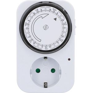Equivera Tijdschakelaar - Tijdschakelaar - Schakelklok Stopcontact - Tijdschakelklok
