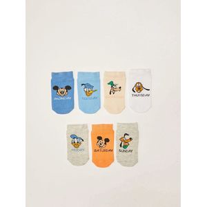 7 paar Mickey mouse sokjes jongens - Monday to sunday
