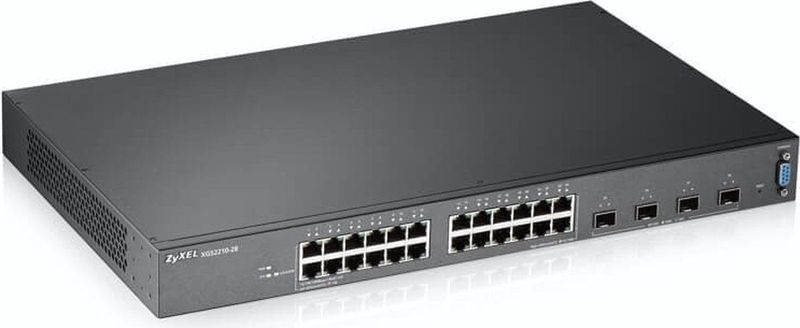 Zyxel XGS2210-28 Managed L2 Gigabit Ethernet (10/100/1000) 1U Zwart