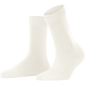 FALKE ClimaWool temperatuurregulerend vochtregulerend duurzaam lyocell merinowol sokken dames wit - Matt 37-38
