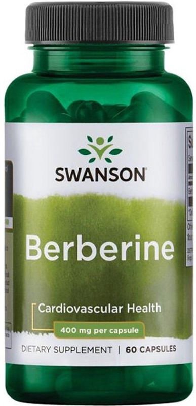 Swanson - Berberine - 400 mg - 60 Capsules