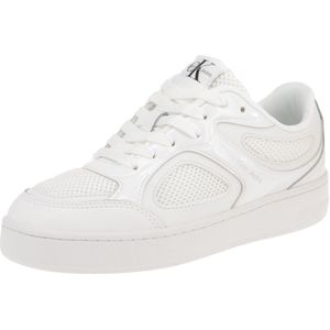 Calvin Klein YW0YW01387 Basket Cupsole Low - Damestrainers - 01V-B.Wit-Zilver