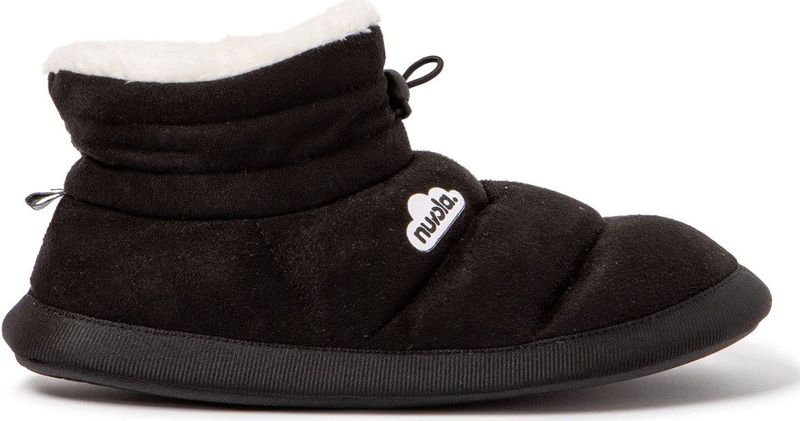 Nuvola - Boot Velvet - Pantoffels - Zwart - Laarsstijl