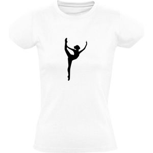 Ballet Dames T-shirt - ballerina - salsa - kunst - dans - dance