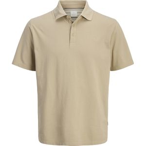 Jack & Jones - Polo - Zandkleur - 100% Katoen