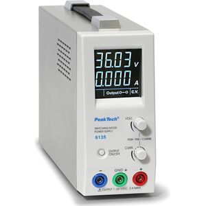 Digitale Laboratoriumvoeding 0-36V / 0-3A DC - Gestabiliseerd met Nauwkeurige Resolutie