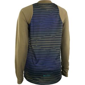 Ion Scrub Trui Met Lange Mouwen Groen L Vrouw