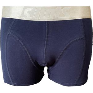 Embrator mannen Boxershort donkerblauw/zilver maat M