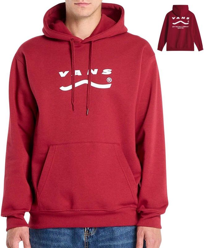 VANS - Deteremined - Hoodie - Rood