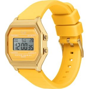 Ice Watch ICE digit retro - Light pineapple 022053 Horloge - Siliconen - Geel - Ø 33 mm