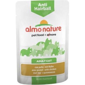 Almo Nature - Anti-Hairball - Natvoer - 30 x 70 gram - Kip