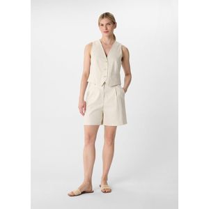 comma - Korte Broeken - Relaxed-fit - Linnenmix