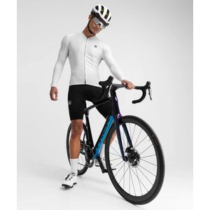 Siroko M2 State Road heren fietsshirt lange mouwen wit