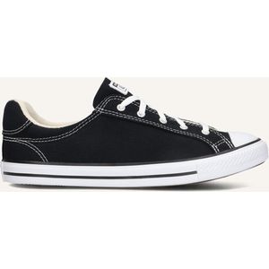 Converse - Chuck Taylor All Star Dainty Lucky OX - Sneakers - Zwart - Textiel