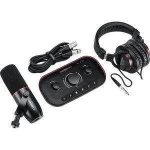 Focusrite Vocaster Two Studio - Audio interface podcasting set