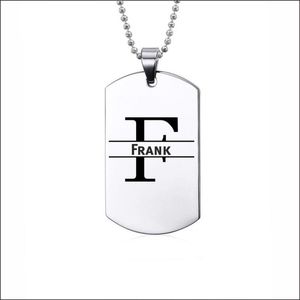 Ketting RVS Met Naam -  Frank