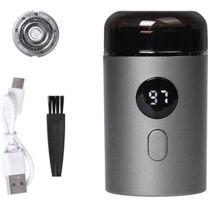 uw draagbare elektrische scheerapparaat, mini draagbare elektrische scheerapparaat, capsule scheerapparaat met LED-scherm, USB-oplaadbaar scheerapparaat