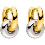 PURELEI - Bond - Oorringen - Goud/Zilver - 2-delig