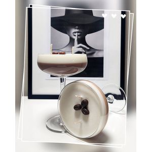 Giftset - Espresso Martini 2 stuks - geurkaars