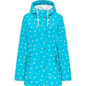 myMo - keepsudry - Regenjack - Grijs - Waterdicht met Polkadots