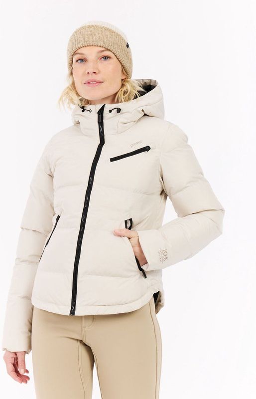 Protest - PRTLUCID - Skijas - Kitoffwhite - Puffer Winterjas - Waterkolom 10K