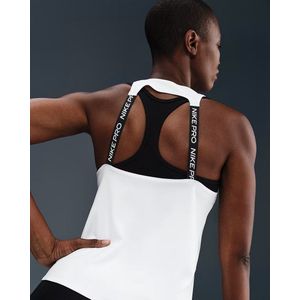NIKE - Pro Women's Dri-Fit Tank Top - Training Singlet Dames - Wit