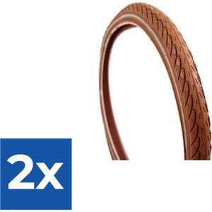 Deli Tire Buitenband SA-206 22 x 1.75 caramel refl - Voordeelverpakking 2 stuks