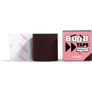 LITCHY Boob Tape - Boobtape - Fashion Tape - BH Tape - 5 Meter - Espresso