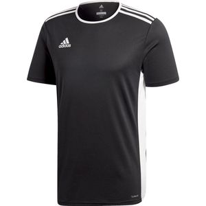 adidas Entrada 18 SS Jersey  Sportshirt - Maat 128  - Unisex - zwart/wit