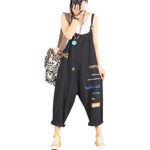 Dames Jeans Tuinbroek Mouwloze Romper Jumpsuit Playsuit