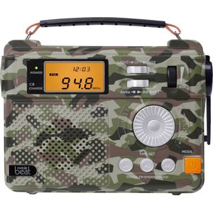 Silva Schneider SOS 223 BT Noodradio VHF (FM), Middengolf, Korte golf Noodradio, AUX, Korte golf, FM, Middengolf, USB H