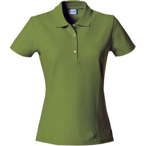 Clique Basic Polo Women 028231 - Leger-groen - XXL